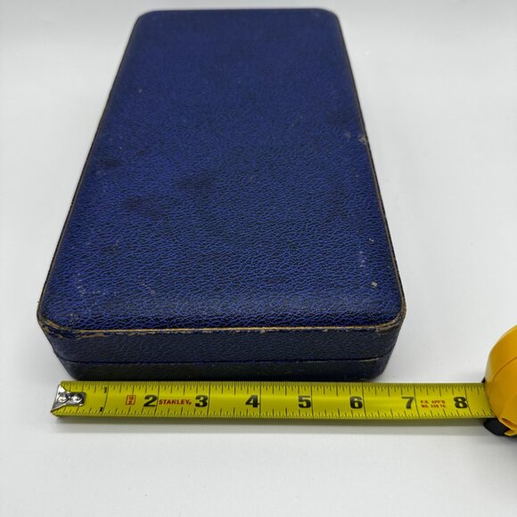 Sheffield Latham Owen Rustic Antler Horn Handle Steak Knives Forks Cased Set 11 - Picture 15 of 16